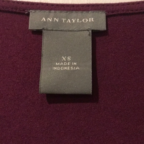 NWOT Ann Taylor 3/4 sleeve top - Picture 2 of 3
